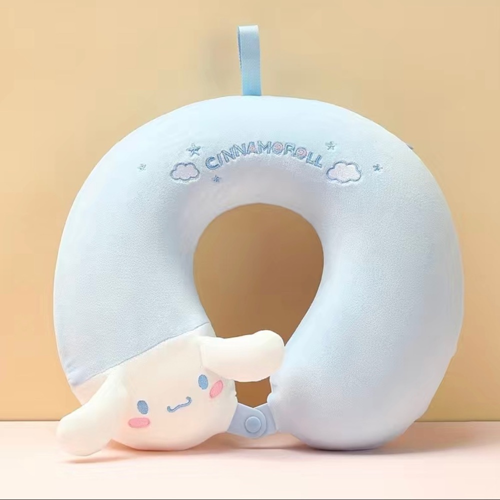 Cinnamoroll travel pillow miniso